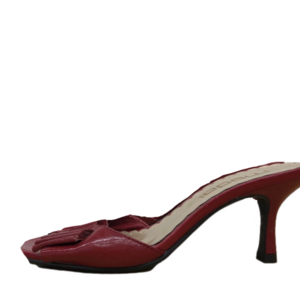 Moda Cherry Red Bow Vintage Coquette Kitten Heel Sandals | Lana del Rey Size 6